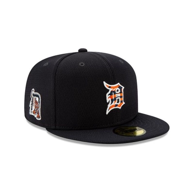 Detroit Tigers Gorra | New Era MLB 2021 Spring Training 59fifty Fitted Cap Mexico - Azules